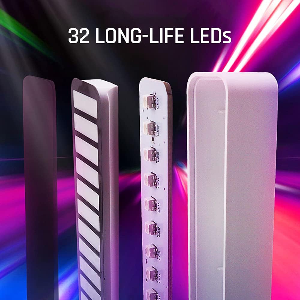 مشخصات، قیمت و خرید اکولایزر لایت بار RGB حساس به صدا مدل D08-RGB ...