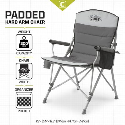 Core Padded Hard Arm Chair (8)