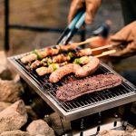 NATUREHIKE WILD VALLEY STAINLESS STEEL FOLDING GRILL (1)