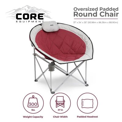 صندلی کمپینگ Core Oversized Padded Round Chair (2)
