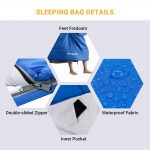 KingCamp KS3143 Double Lightweight Sleeping Bag (7)
