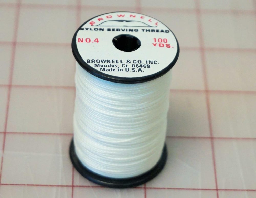 BROWNELL 0.021“ NYLON NO.4 SERVING THREAD (2)