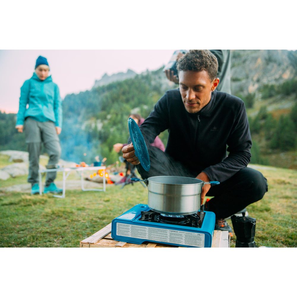 QUECHUA MH500, 3.5L STAINLESS STEEL CAMPING COOKWARE SET (13)