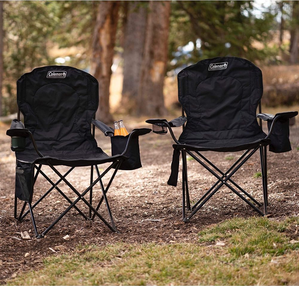 COLEMAN COOLER QUAD CAMPING CHAIR (10)