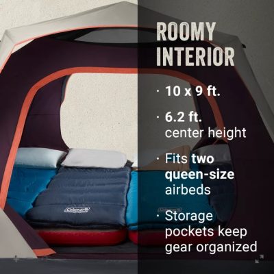 COLEMAN SKYLODGE INSTANT 6-PERSON TENT (2)