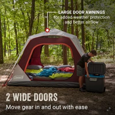 COLEMAN SKYLODGE INSTANT 6-PERSON TENT (3)
