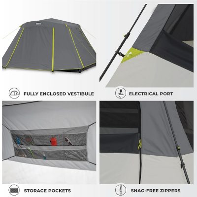 Core Instant Cabin Tent with Full Rainfly (2)