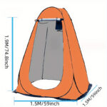 چادر صحرایی حمام و دستشویی توبیز مدل 1.5M 2WD (3)