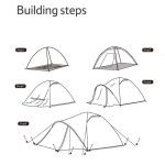 NATUREHIKE P-PLUS 3 to 4 PERSONS CAMPING TENT (2)