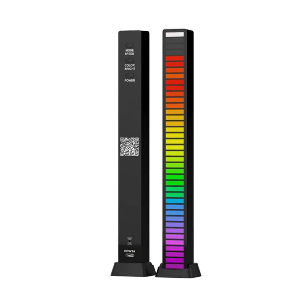 اکولایزر لایت بار RGB حساس به صدا مدل D08-RGB (6)