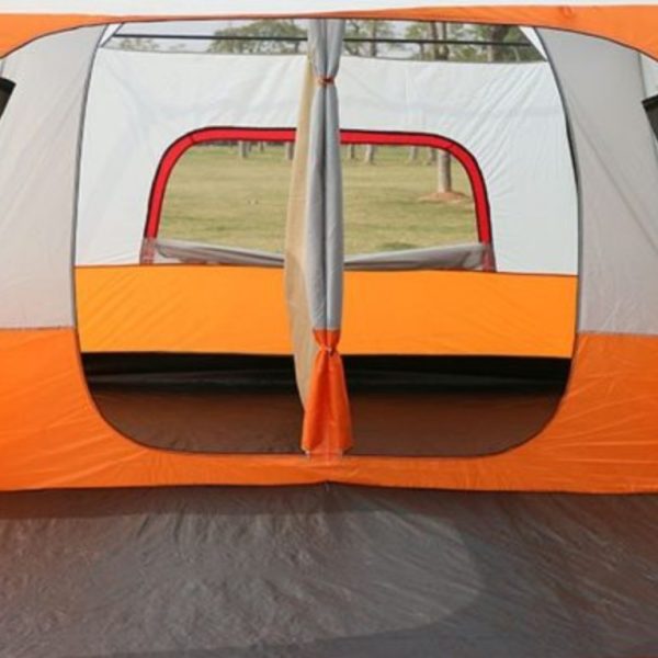 TOBY`S 4 to 6 PERSONS TWO ROOM, ONE HALL CAMPING TENT