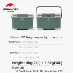 یخدان مسافرتی نیچرهایک مدل LINGYU PP Cooler Box (4)
