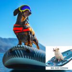 MYBOAT DOG FUN EXTRA WIDE INFLATABLE PADDLE BOARD