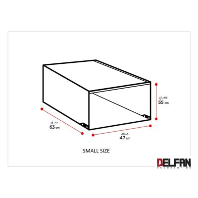 DELFAN Refrigerator Guard Box - SMALL DIMENSIONS