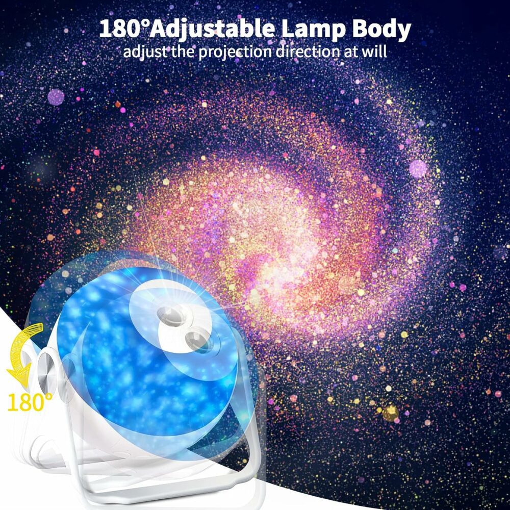 LED 6 IN 1 STAR USB ROTATING NIGHT LIGHTS PROJECTOR (10)