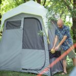 CORE EQUIPMENT 7ft x 3.5ft TWO ROOM SHOWER TENT (2)
