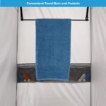 CORE EQUIPMENT 7ft x 3.5ft TWO ROOM SHOWER TENT (4)