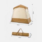 Naturehike Outdoor Camping Automatic Shower Tent NH22ZP006 Dry and Wet