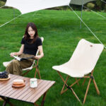 CONTOOSE FOLDING BUTTERFLY CHAIR (6)