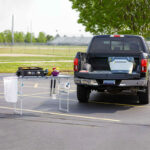 CORE EQUIPMENT 4 FOOT TAILGATING OUTDOOR TABLE (8)