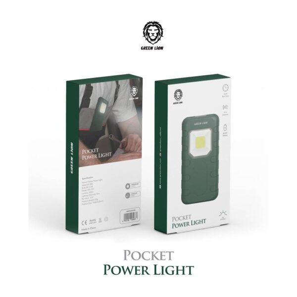 GREEN LION POCKET POWER LIGHT 3W COB 100lm (2)