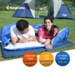 کیسه خواب دو نفره کمپینگ کینگ کمپ مدل Oxygen KS3143 - Image 15
