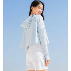 سویشرت زنانه نیچرهایک مدل  Knitted Short Cool Sun Protective