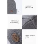 کلاه پشمی زنانه نیچرهایک مدل Double Layer Beanie Warm - Image 13