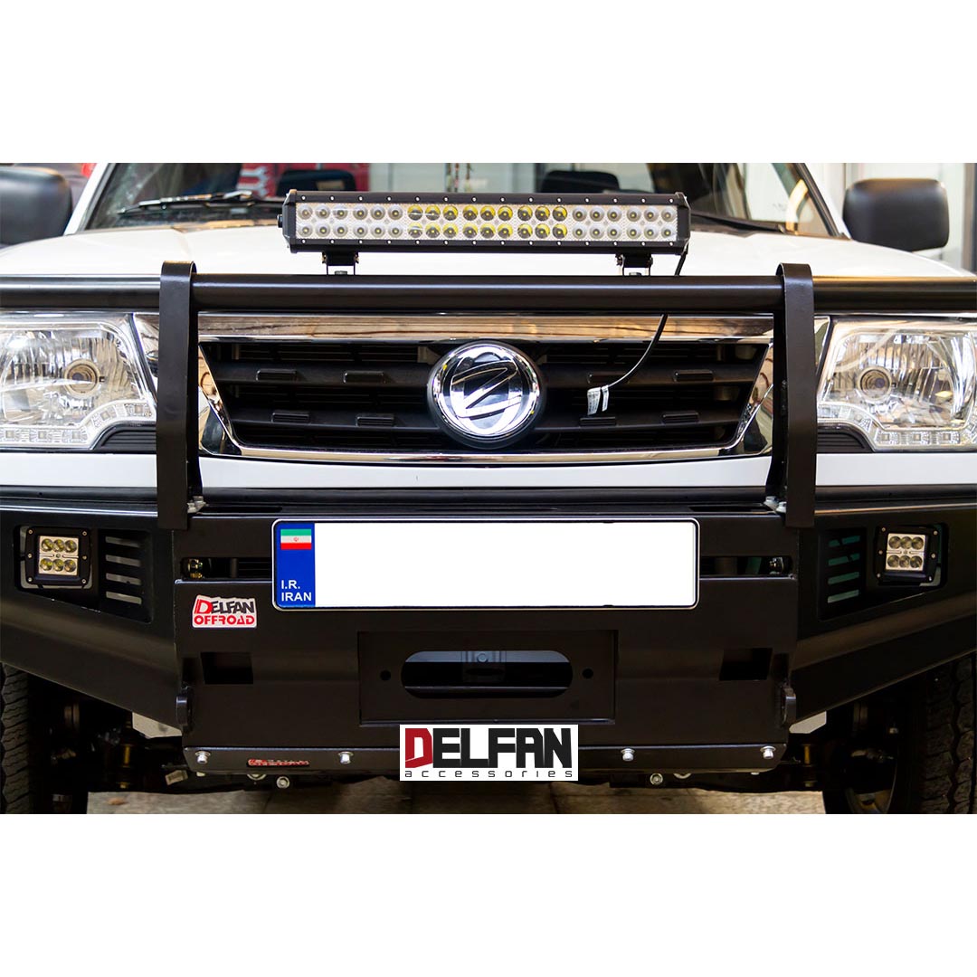 NISSAN PICKUP FRONT BUMPER GUARD (1)