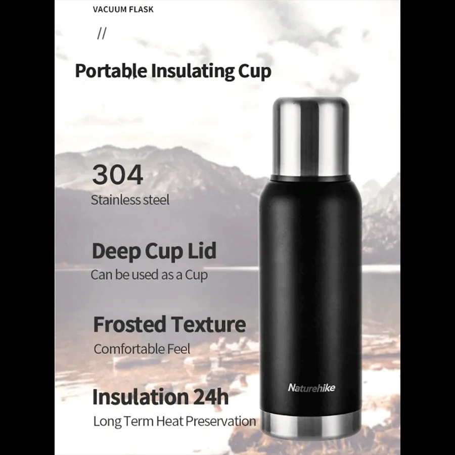 فلاسک کمپینگ نیچرهایک مدل Q-9H Vacuum Bottle - Image 4
