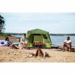 OUTDOOR PRODUCTS 4 PERSON INSTANT CABIN TENT  8ft x 7ft (2)