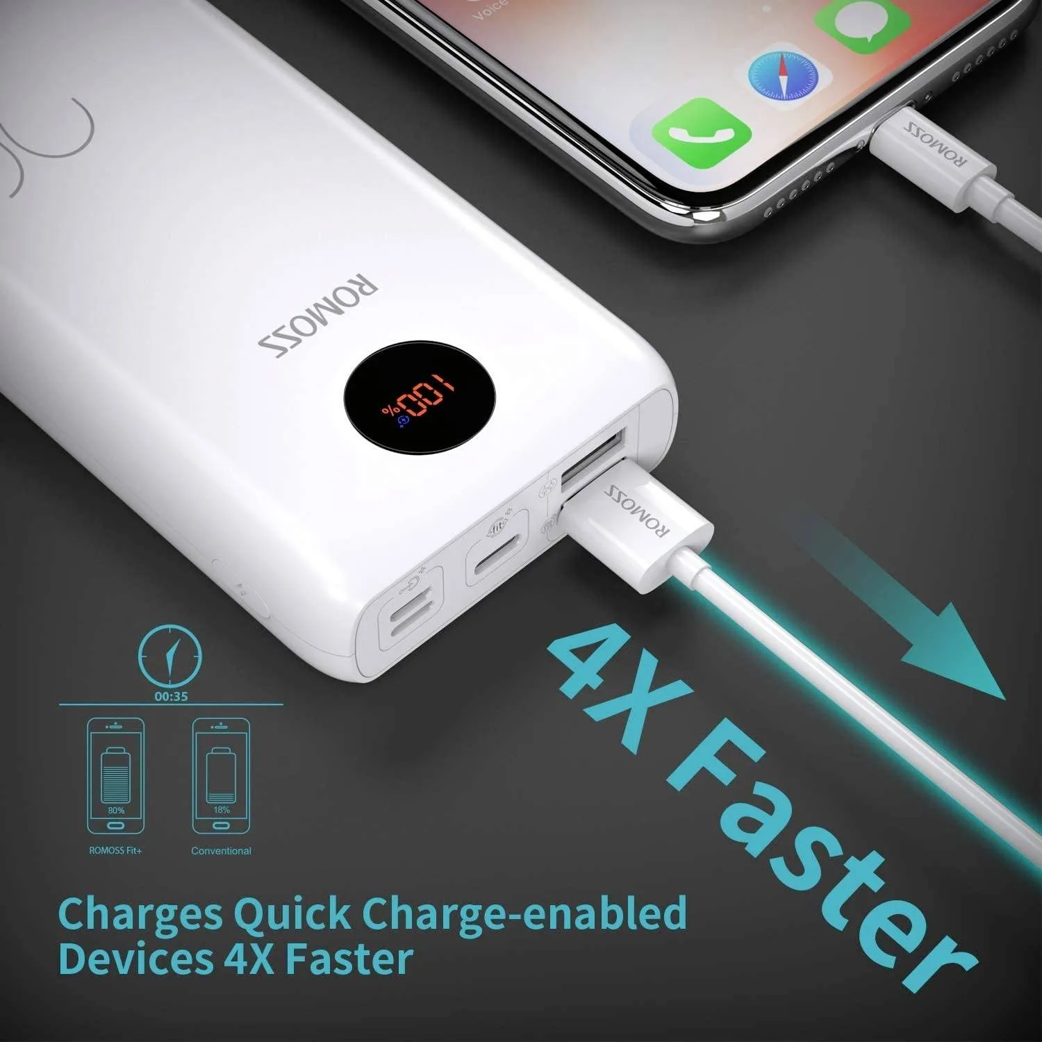 پاوربانک روموس مدل SW20 Pro ظرفیت 20000 میلی آمپر ساعت - Image 15