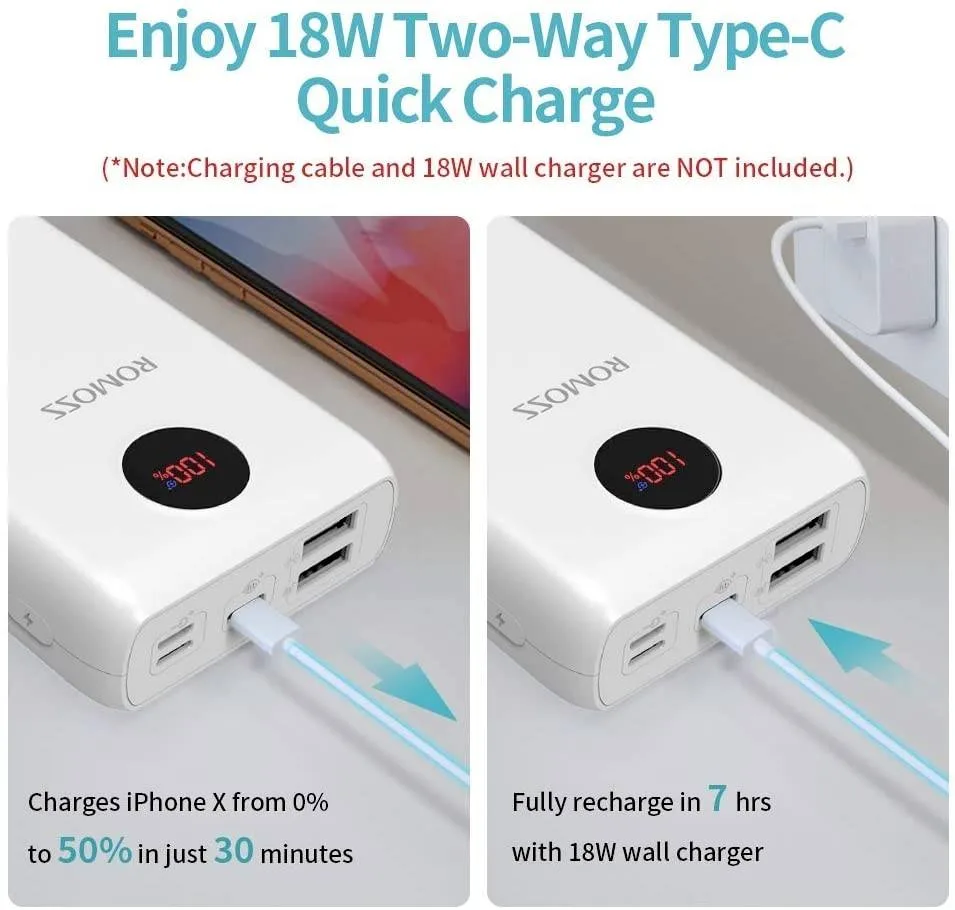 پاوربانک روموس مدل SW20 Pro ظرفیت 20000 میلی آمپر ساعت - Image 12