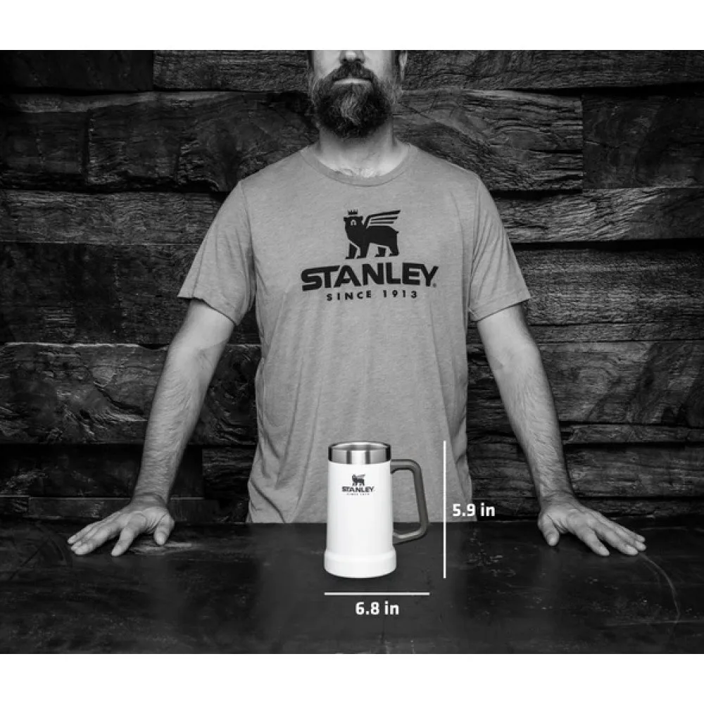 لیوان سفری دسته دار استنلی مدل Adventure Big Grip Beer Stein 700mL - Image 21