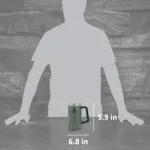 لیوان سفری دسته دار استنلی مدل Adventure Big Grip Beer Stein 700mL - Image 14