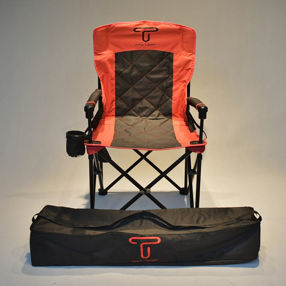 TITU CAMP KING FOLDABLE CAMPING CHAIR (2)
