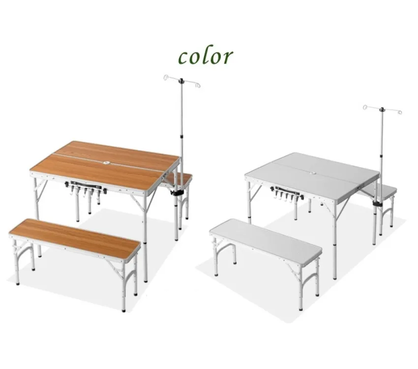 میز و صندلی سفری هوم‌کوردی مدل Aluminum Picnic Table - Image 7