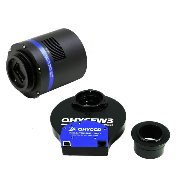 QHYCCD QHY183M ASTRONOMY CAMERA WITH QHYCFW3-S-SR(7X1.25) FILTER WHEEL