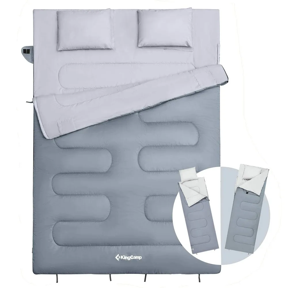کیسه خواب دو نفره کمپینگ کینگ کمپ مدل Oxygen KS3143 - Image 2