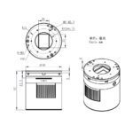 دوربین عکسبرداری نجومی ZWO مدل ASI2600MM Pro Mono