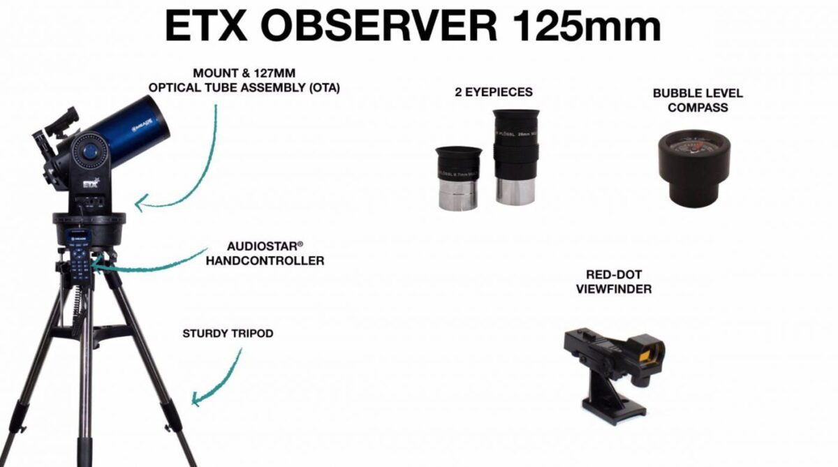 ETX125 OBSERVER MAKSUTOV-CASSEGRAIN TELESCOPE