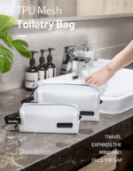 کیف لوازم آرایشی بهداشتی نیچرهایک مدل Q-9A TPU Mesh Toiletry Bag