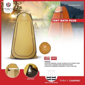 چادر صحرایی حمام و دستشویی توبیز مدل Privacy Utility Tent