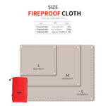 پارچه نسوز کمپینگ CLS Outdoor مدل Fireproof Cloth (7)