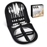 10PIECE CAMPING PLATE AND SPOON SET (1)
