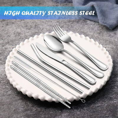 9-piece camping spoon and fork set (5)