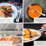 9PCS CAMPING PLATE AND SPOON SET (7)
