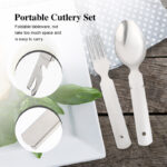 ONE PERSON 4PCS CAMPING CUTLERY SET (3)