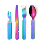 Single camping cutlery set (3)