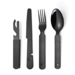 Single camping cutlery set (4)